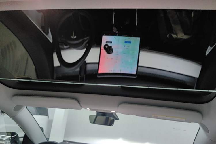 Used Tesla Model 3 2019 Long-Range All-Wheel-Drive Version Headliner