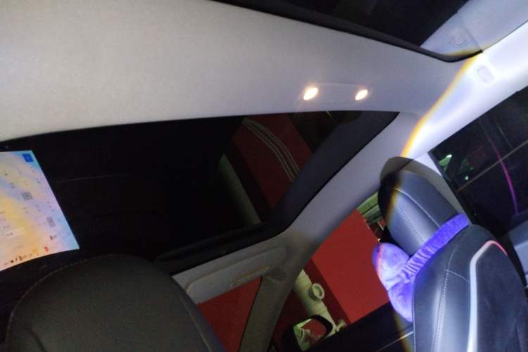 Used Tesla Model 3 2019 Long-Range Rear-Wheel-Drive Version Headliner