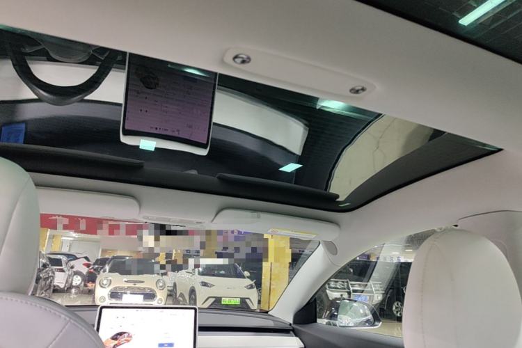 Used Tesla Model 3 2019 Long-Range Rear-Wheel-Drive Version Headliner