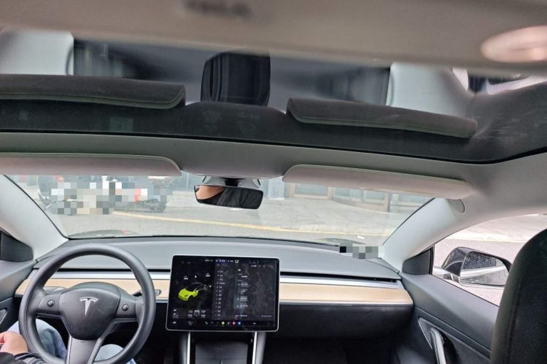 Used Tesla Model 3 2019 Standard Range Rear-Drive Upgraded Version Headliner