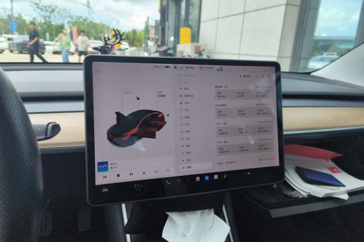 Used Tesla Model 3 2019 Standard Range Rear-Drive Upgraded Version Instrument Cluster