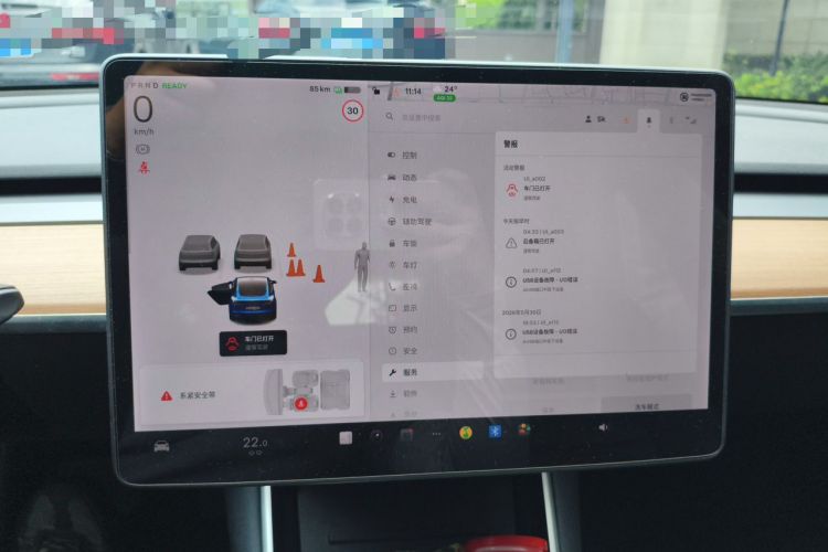 Used Tesla Model 3 2019 Standard Range Rear-Drive Upgraded Version Instrument Cluster
