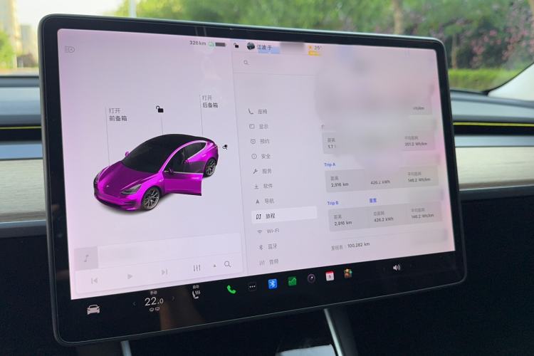 Used Tesla Model 3 2019 Standard Range Rear-Drive Upgraded Version Instrument Cluster