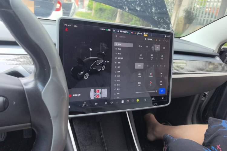 Used Tesla Model 3 2019 Long-Range All-Wheel-Drive Version Instrument Cluster