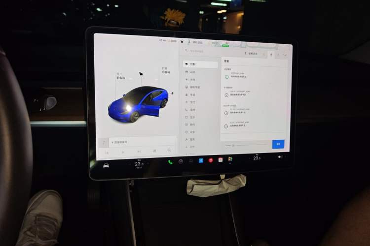 Used Tesla Model 3 2019 Standard Range Rear-Drive Upgraded Version Instrument Cluster