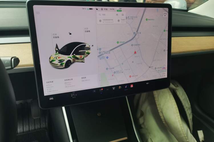 Used Tesla Model 3 2019 Standard Range Rear-Drive Upgraded Version Instrument Cluster