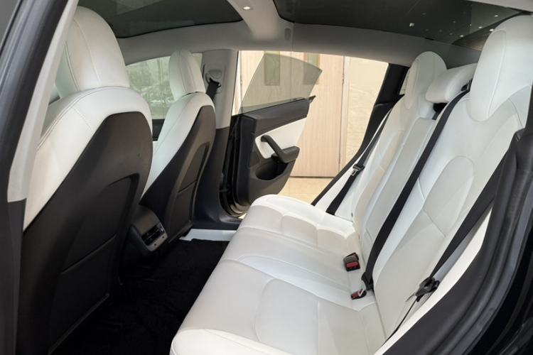 Used Tesla Model 3 2019 Long-Range All-Wheel-Drive Version Interior 10
