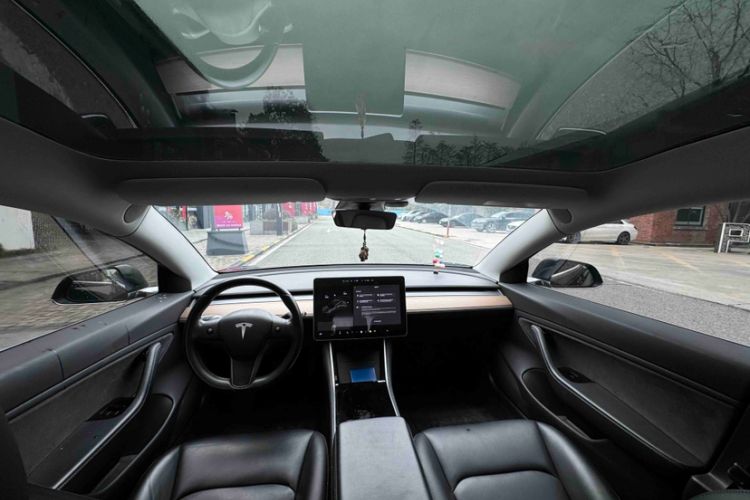 Used Tesla Model 3 2019 Long-Range Rear-Wheel-Drive Version Interior 3