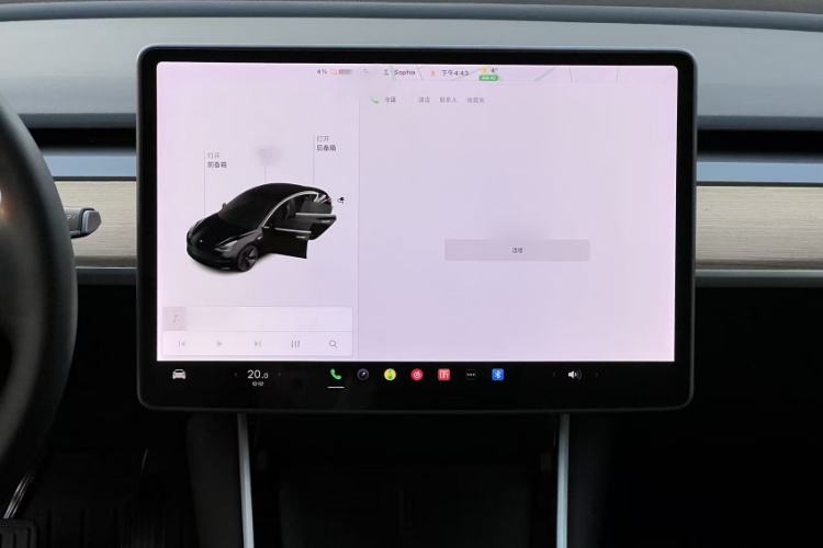 Used Tesla Model 3 2019 Standard Range Rear-Drive Upgraded Version Interior 5