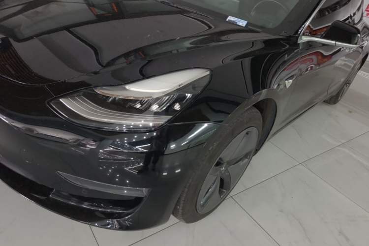 Used Tesla Model 3 2019 Long-Range Rear-Wheel-Drive Version Left Front Headlight