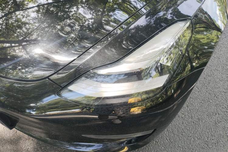 Used Tesla Model 3 2019 Long-Range Rear-Wheel-Drive Version Left Front Headlight