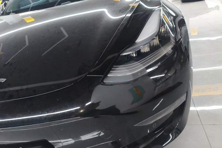 Used Tesla Model 3 2019 Long-Range Rear-Wheel-Drive Version Left Front Headlight