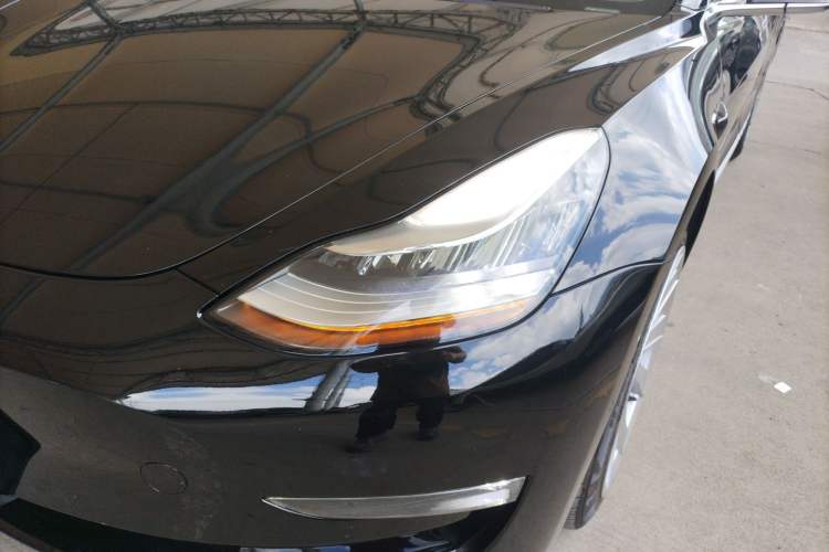 Used Tesla Model 3 2019 Long-Range Rear-Wheel-Drive Version Left Front Headlight