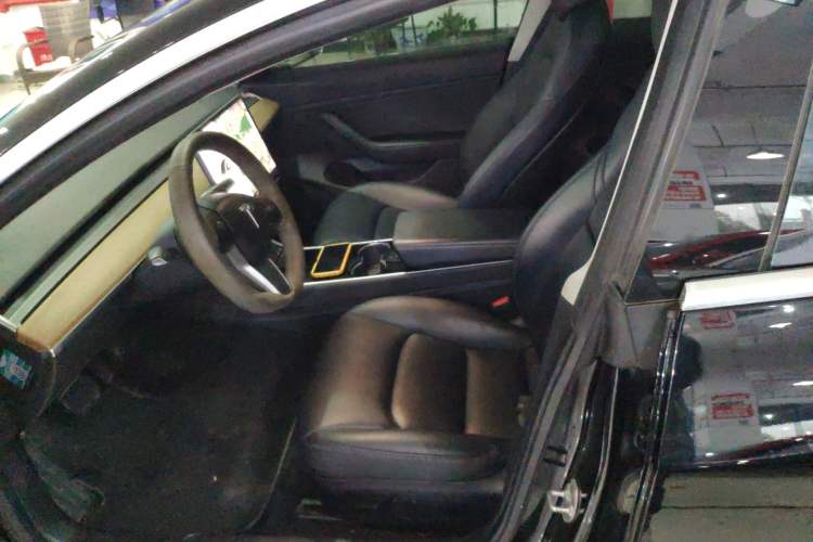 Used Tesla Model 3 2019 Long-Range All-Wheel-Drive Version Left Front Seat