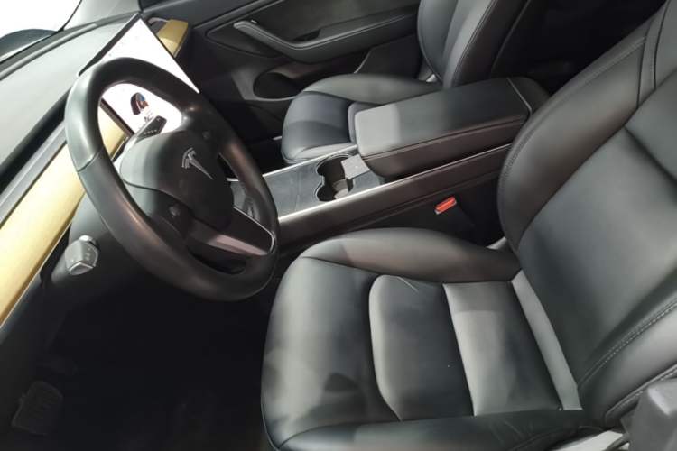 Used Tesla Model 3 2019 Long-Range All-Wheel-Drive Version Left Front Seat