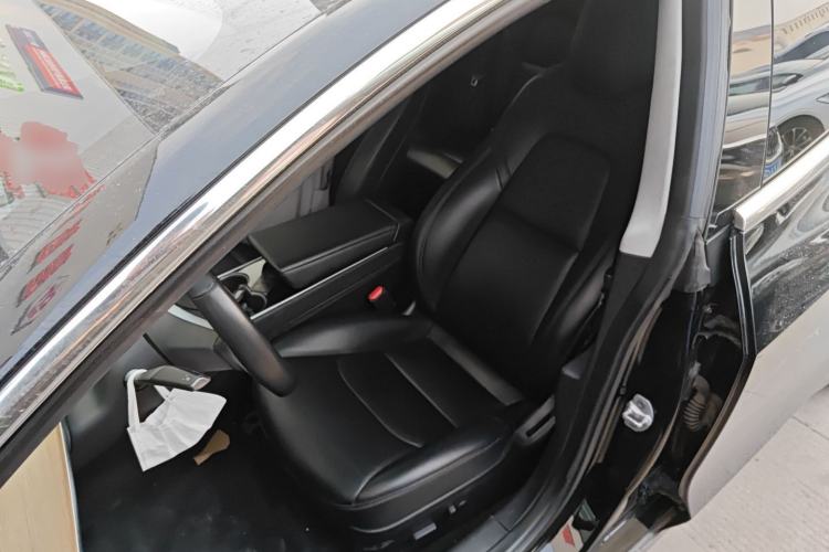 Used Tesla Model 3 2019 Long-Range Rear-Wheel-Drive Version Left Front Seat