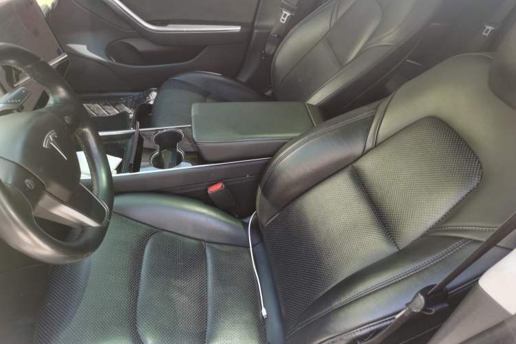 Used Tesla Model 3 2019 Long-Range Rear-Wheel-Drive Version Left Front Seat