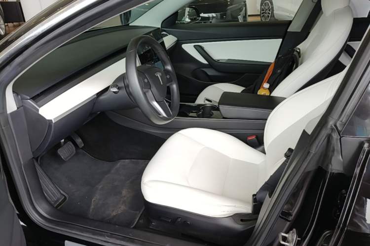 Used Tesla Model 3 2019 Long-Range All-Wheel-Drive Version Left Front Seat