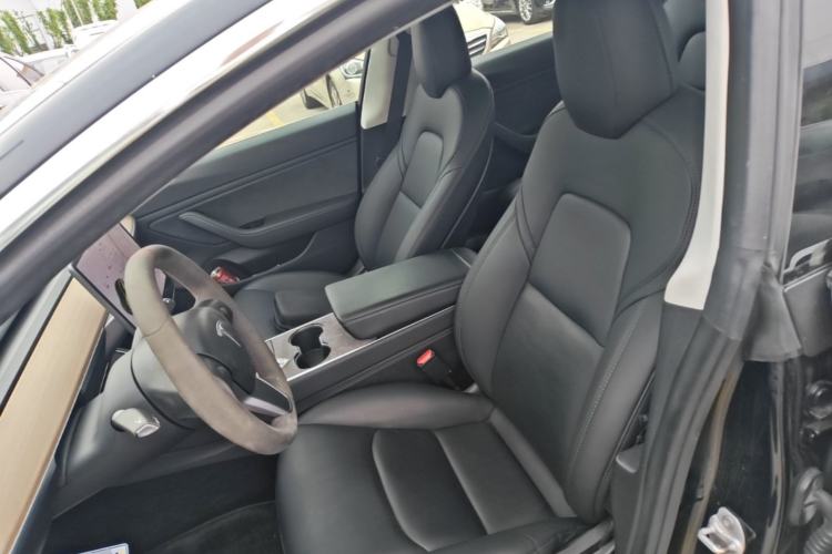 Used Tesla Model 3 2019 Long-Range All-Wheel-Drive Version Left Front Seat