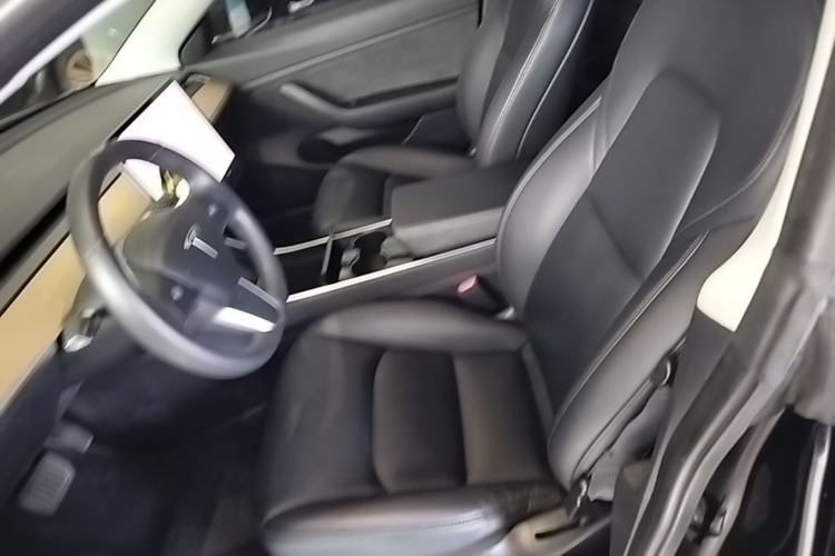 Used Tesla Model 3 2019 Long-Range All-Wheel-Drive Version Left Front Seat