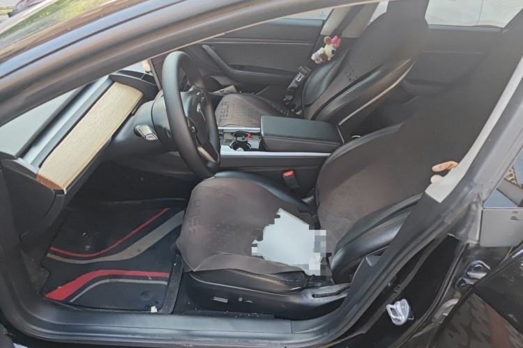 Used Tesla Model 3 2019 Long-Range All-Wheel-Drive Version Left Front Seat