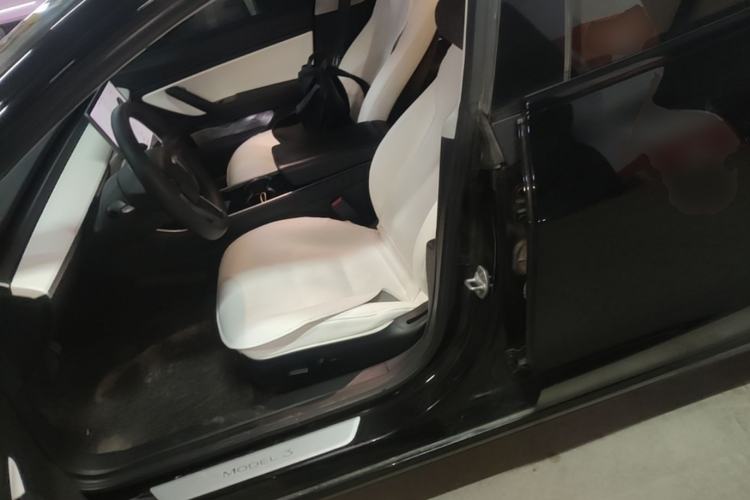 Used Tesla Model 3 2019 Long-Range All-Wheel-Drive Version Left Front Seat