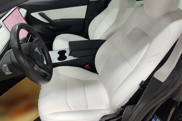 Used Tesla Model 3 2019 Long-Range Rear-Wheel-Drive Version Left Front Seat