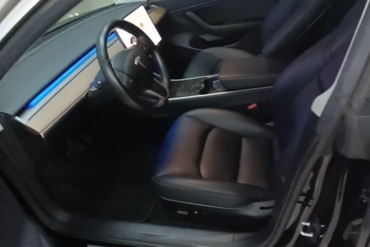 Used Tesla Model 3 2019 Long-Range Rear-Wheel-Drive Version Left Front Seat