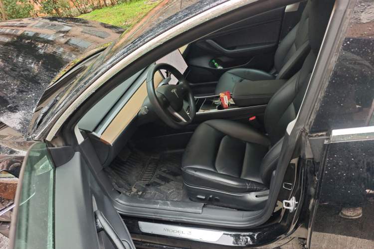 Used Tesla Model 3 2019 Standard Range Rear-Drive Upgraded Version Left Front Seat