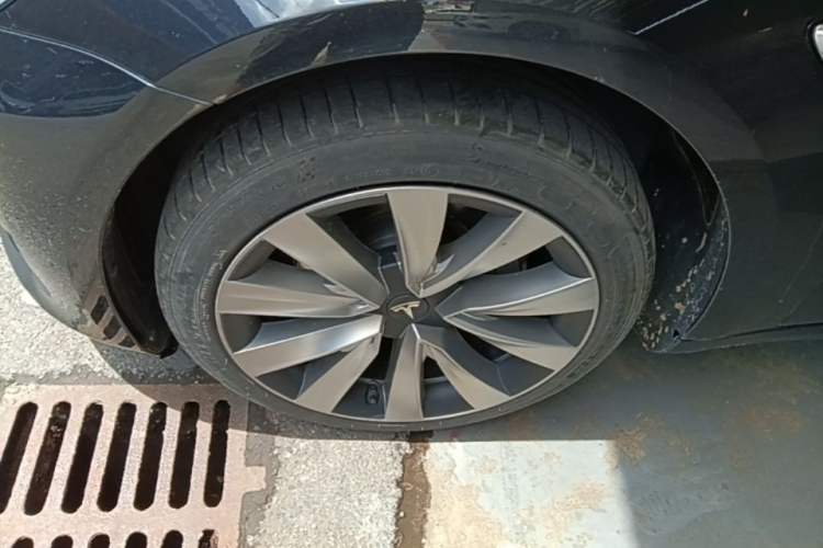 Used Tesla Model 3 2019 Standard Range Rear-Drive Upgraded Version Left Front Wheel Hub
