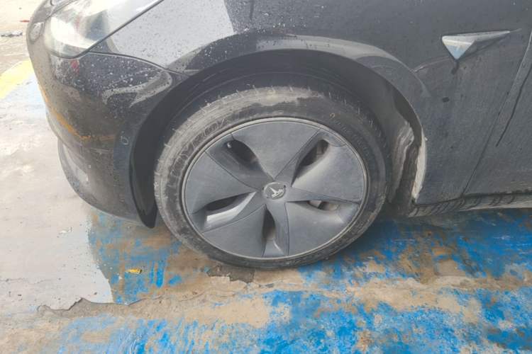 Used Tesla Model 3 2019 Standard Range Rear-Drive Upgraded Version Left Front Wheel Hub