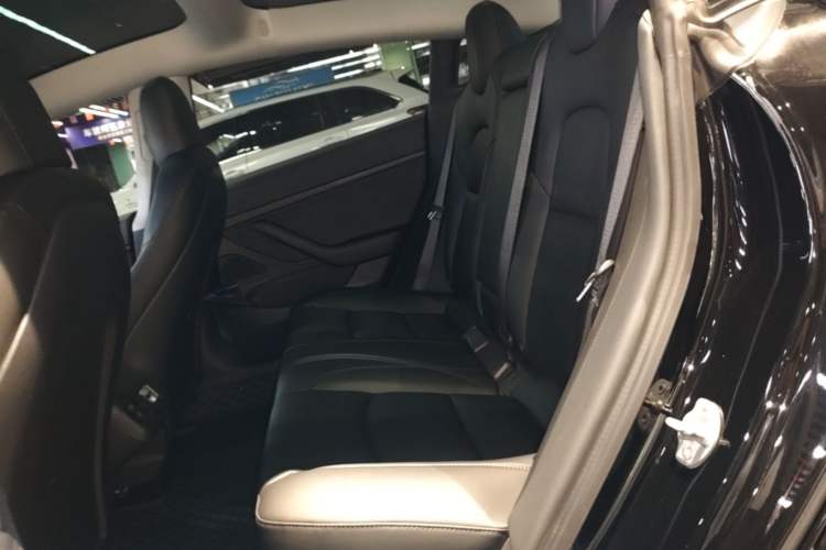 Used Tesla Model 3 2019 Standard Range Rear-Drive Upgraded Version Left Rear Seat