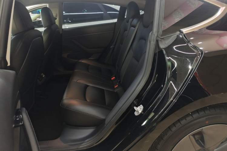 Used Tesla Model 3 2019 Standard Range Rear-Drive Upgraded Version Left Rear Seat