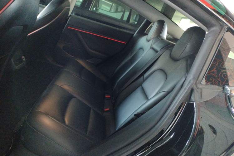 Used Tesla Model 3 2019 Standard Range Rear-Drive Upgraded Version Left Rear Seat