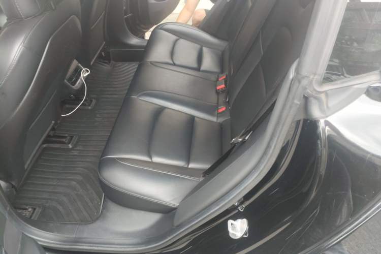 Used Tesla Model 3 2019 Standard Range Rear-Wheel Drive Upgraded Version (60 kWh) Left Rear Seat