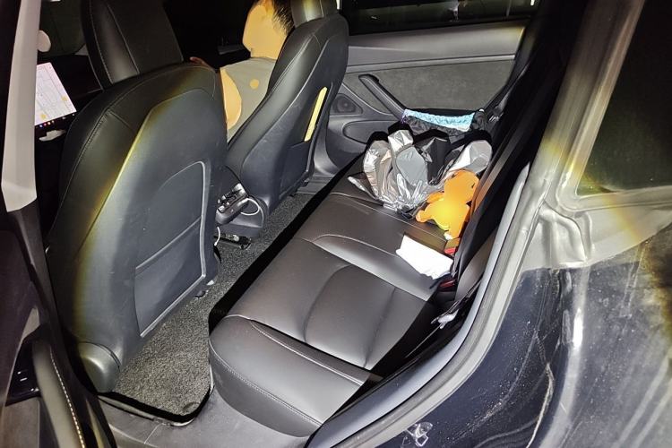 Used Tesla Model 3 2019 Standard Range Rear-Drive Upgraded Version Left Rear Seat