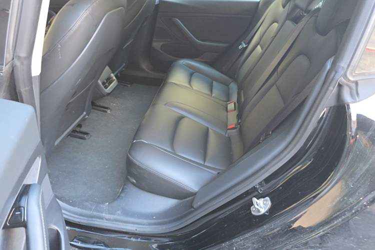 Used Tesla Model 3 2019 Standard Range Rear-Drive Upgraded Version Left Rear Seat