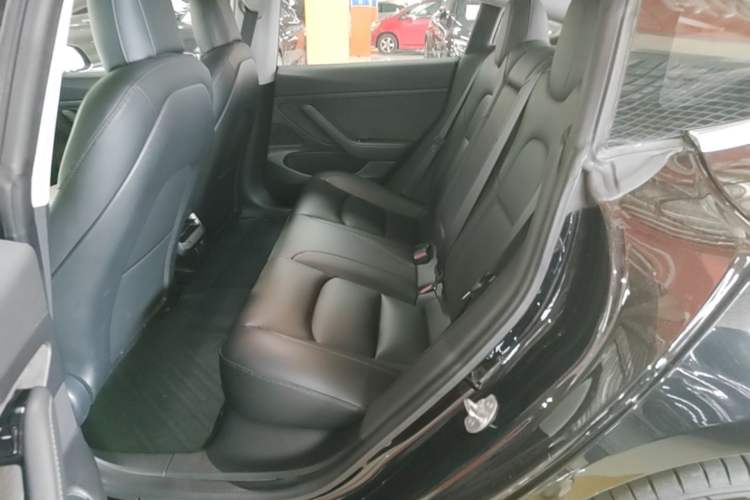 Used Tesla Model 3 2019 Standard Range Rear-Drive Upgraded Version Left Rear Seat