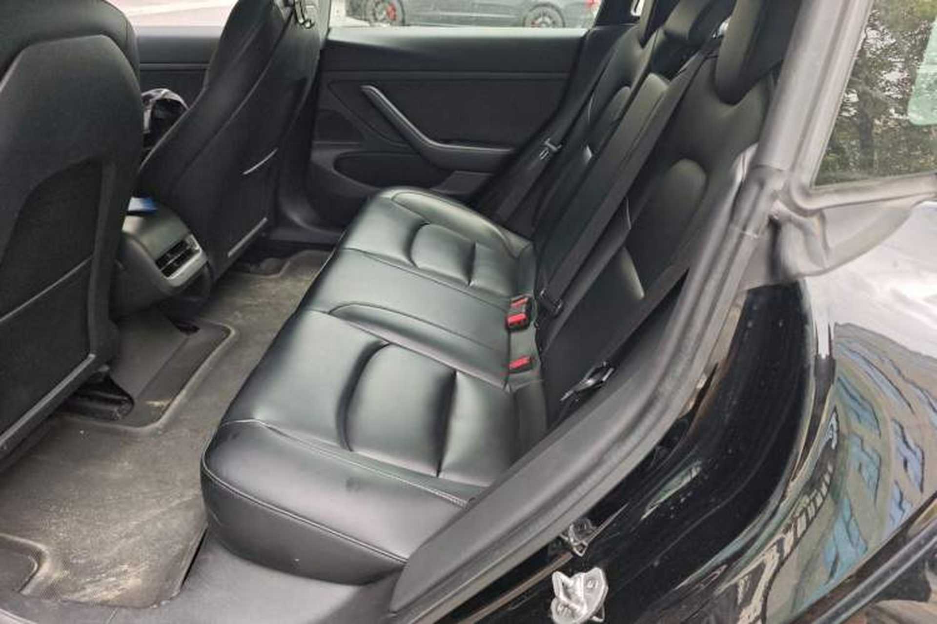 Used Tesla Model 3 2019 Standard Range Rear-Drive Upgraded Version Left Rear Seat