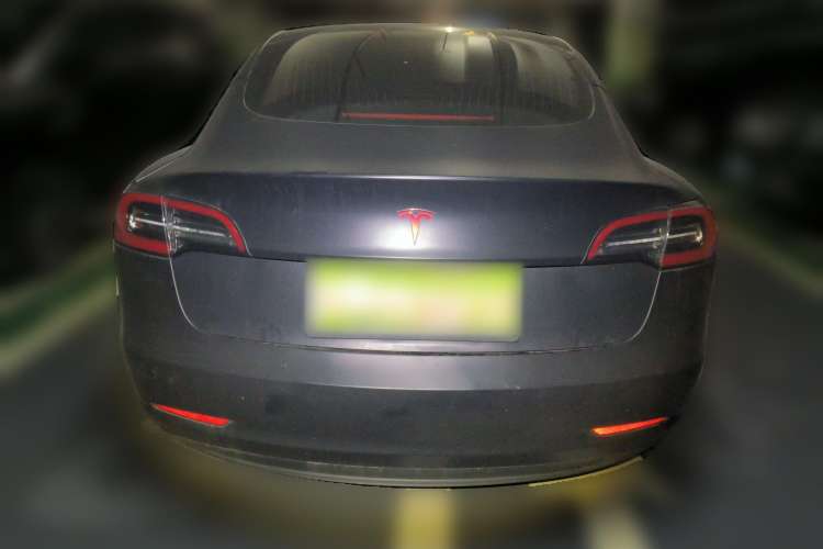 Used Tesla Model 3 2019 Long-Range Rear-Wheel-Drive Version Rear