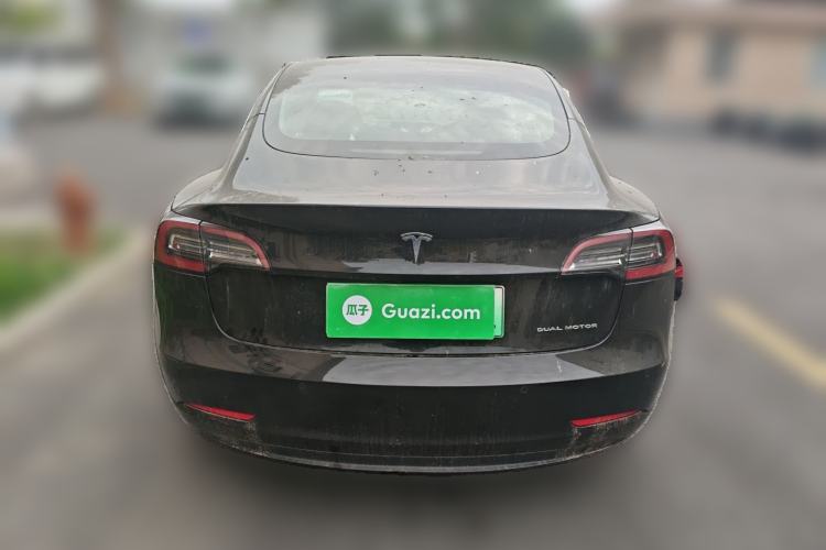 Used Tesla Model 3 2019 Long-Range Rear-Wheel-Drive Version Rear