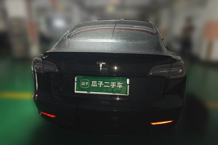 Used Tesla Model 3 2019 Long-Range Rear-Wheel-Drive Version Rear