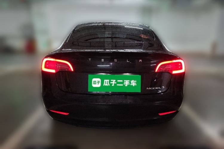Used Tesla Model 3 2019 Long-Range Rear-Wheel-Drive Version Rear