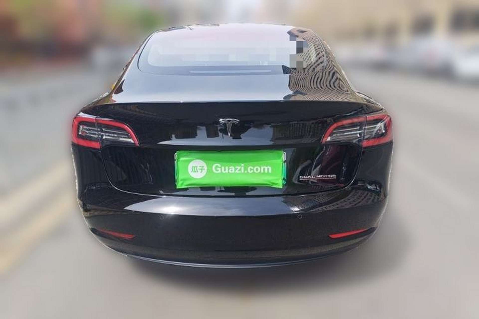 Used Tesla Model 3 2019 Long-Range All-Wheel-Drive Version Rear