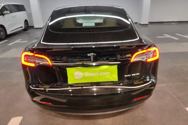 Used Tesla Model 3 2019 Long-Range All-Wheel-Drive Version Rear