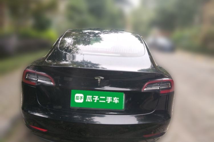 Used Tesla Model 3 2019 Long-Range Rear-Wheel-Drive Version Rear