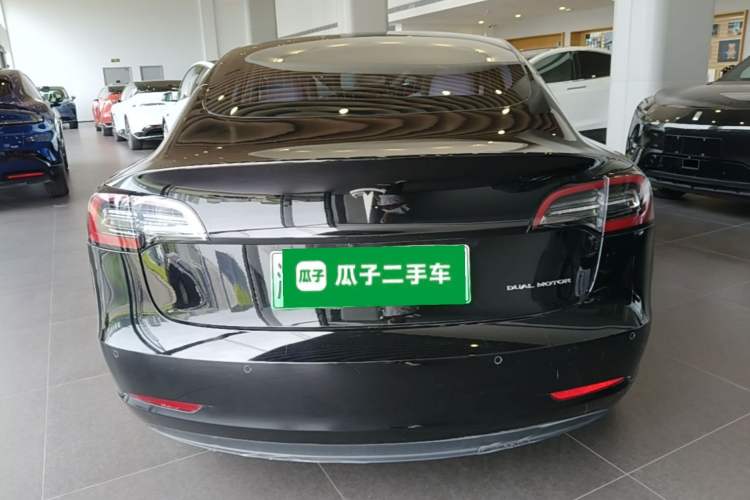 Used Tesla Model 3 2019 Long-Range All-Wheel-Drive Version Rear