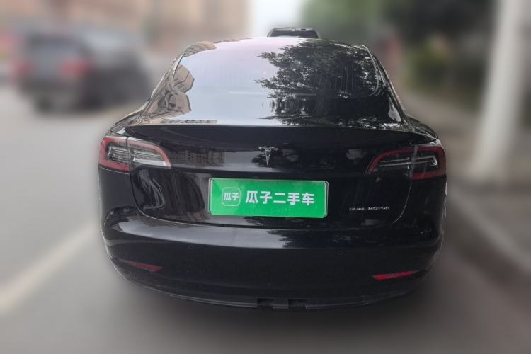 Used Tesla Model 3 2019 Long-Range All-Wheel-Drive Version Rear