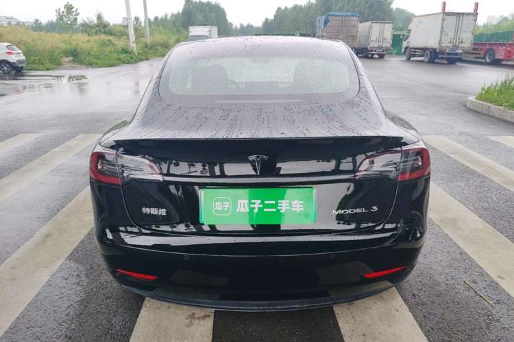 Used Tesla Model 3 2019 Standard Range Rear-Drive Upgraded Version Rear