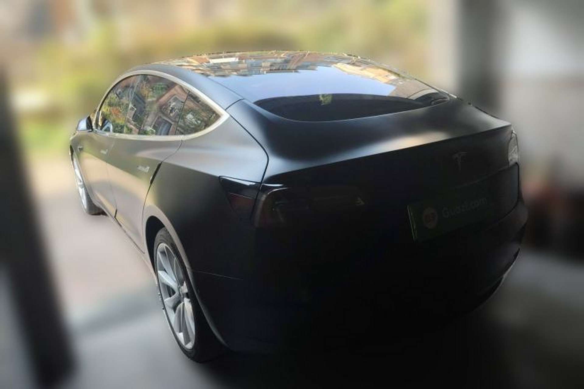 Used Tesla Model 3 2019 Standard Range Rear-Drive Upgraded Version Rear Left 45 Deg
